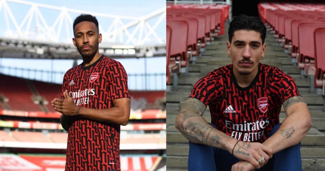 Adidas ra mắt áo tập và trước trận đấu 'lạ mắt' cho Arsenal