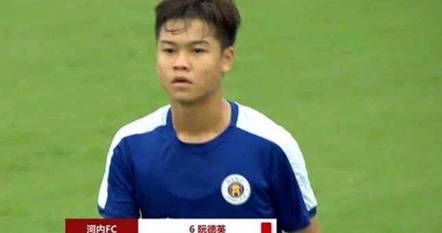 Đội trưởng U17 Hà Nội đấm vào mặt đối thủ người Trung Quốc