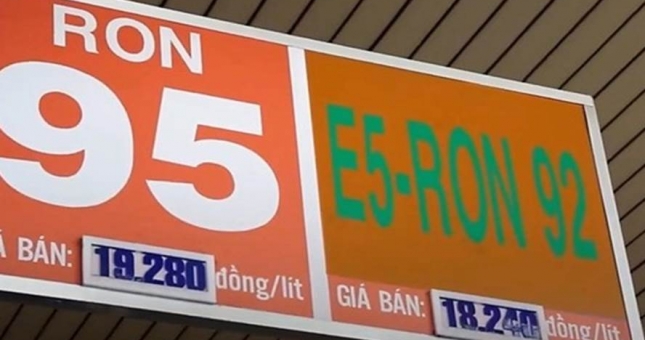 Sử dụng xăng E5 thay thế cho xăng A95 có lợi hay hại cho động cơ?