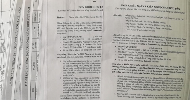 Ford lỗi hộp số, hàng loạt khách hàng đâm đơn kiện, đại diện hãng xe nói gì?