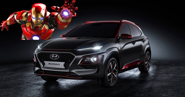 Thú vị Huyndai Kona phiên bản Iron Man