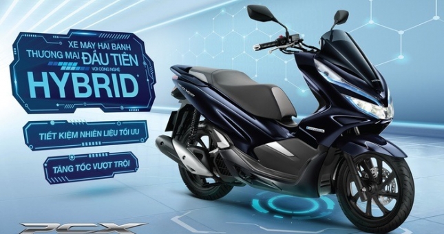 Ra mắt Honda PCX Hybrid hoàn toàn mới - Tăng tốc mạnh mẽ và siêu tiết kiệm nhiên liệu