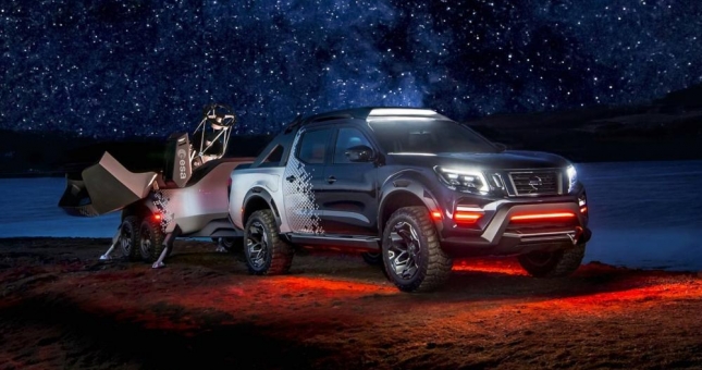 Choáng ngợp trước phiên bản thiên văn học của Nissan Navara