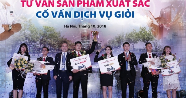 Honda Việt Nam trao giải Tư Vấn Sản Phẩm xuất sắc – Cố Vấn Dịch Vụ giỏi 2018