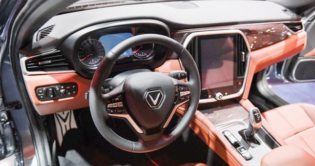 VinFast công bố chi tiết nội thất xe VINFAST LUX A2.0