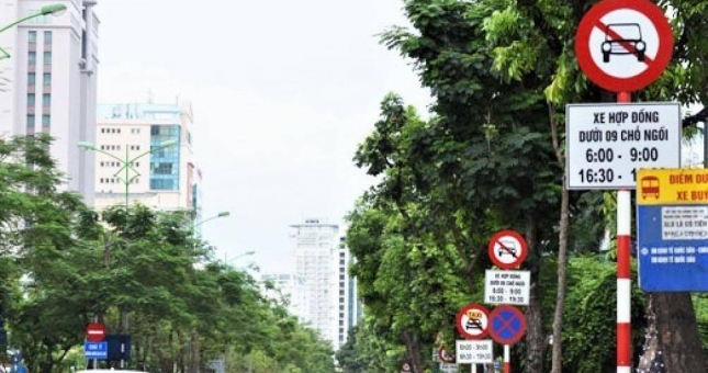 40 loại biển báo cấm theo quy chuẩn mới có hiệu lực từ 1/7