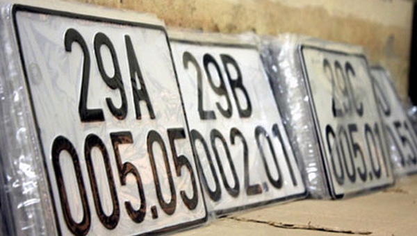 Vì sao biển số xe 5 số lại có dấu chấm ngăn cách ở giữa?