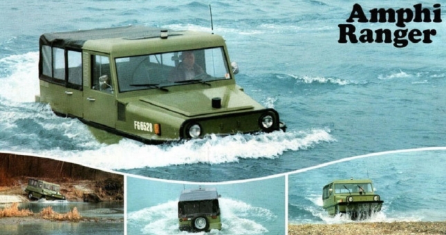 7 chiếc xe ô tô 'bơi lặn' dưới nước đỉnh nhất thế giới