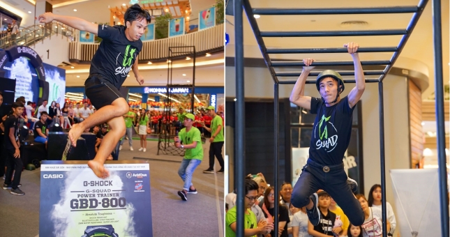 Justatee diễn “HIT” thằng điên tại sân khấu ngày hội cho dân thể thao