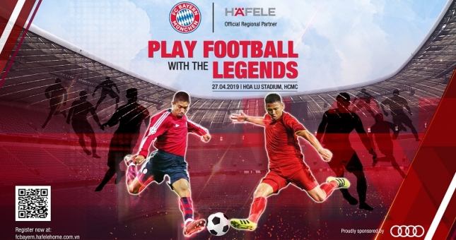 Chân sút huyền thoại của FC Bayern đến Việt Nam, so tài cùng Nguyễn Anh Đức