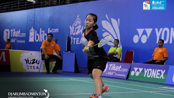 Anh Thư thăng tiến vượt bậc sau giải cầu lông trẻ VĐTG 2017