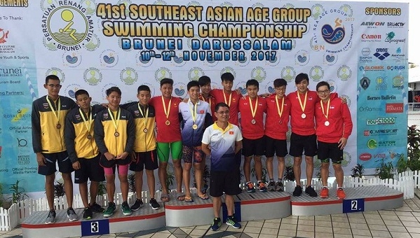 Bơi Việt Nam xuất sắc giành 15HCV ở ngày thi đấu đầu tiên