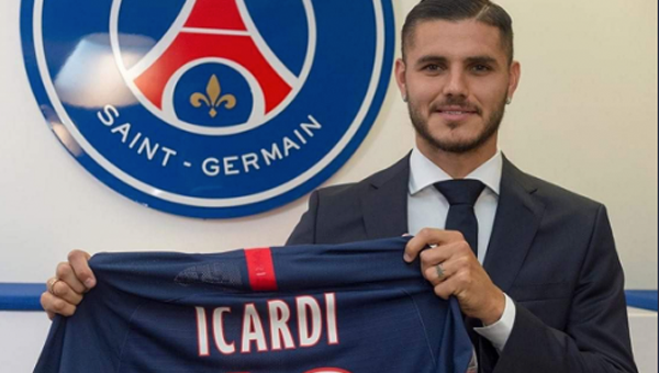 Icardi chính thức cập bến PSG