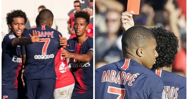 Nổi nóng đánh người, Mbappe nhận án phạt cực nặng