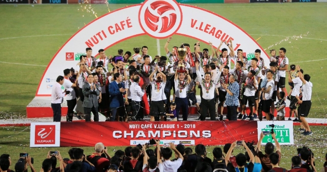 Việt Nam lọt top giải VĐQG phát triển nhất châu Á