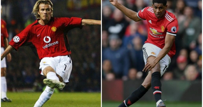 VIDEO: Đã mắt với cú sút chuẩn như Beckham của sao MU