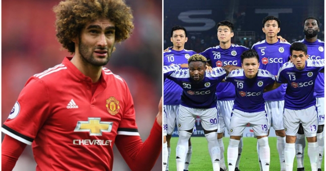 Fellaini bỏ lỡ trận đấu với Hà Nội FC ở AFC Champions League
