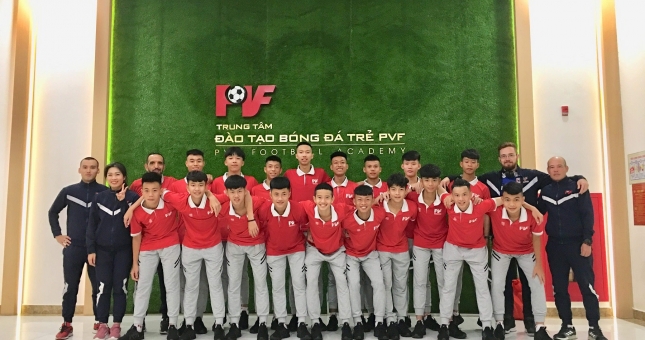 U15 PVF gặp Atletico Madrid ở giải giao hữu 'khủng'