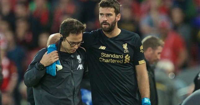 Khi nào Alisson trở lại đội hình Liverpool?