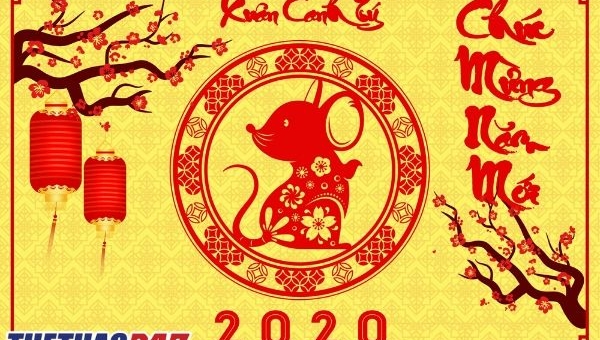 Chúc Tết độc giả Thể Thao 247 nhân dịp Xuân Canh Tý 2020