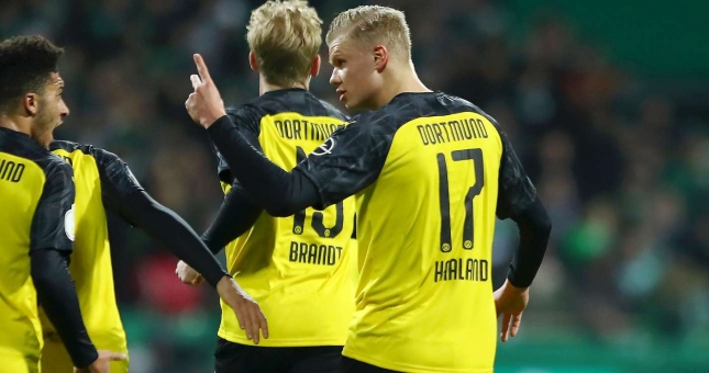 Haaland tiếp tục có kỷ lục trong ngày Dortmund bại trận