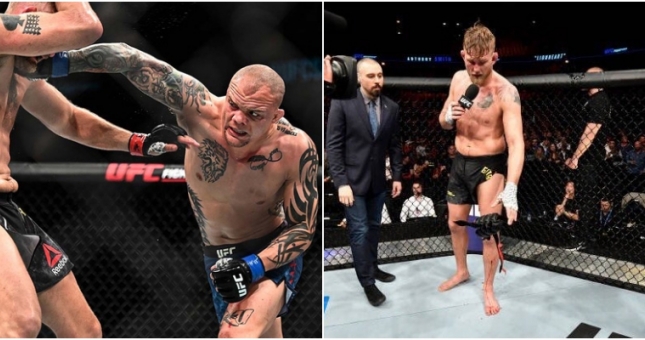 Bị gãy xương tay, võ sĩ vẫn đánh cho đối thủ phải giải nghệ