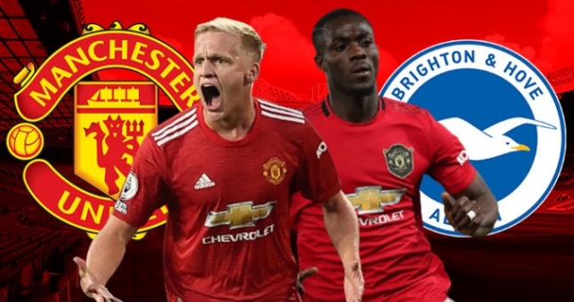 Đội hình mạnh nhất MU đấu Brighton: Van de Beek, Greenwood và Bailly xuất phát