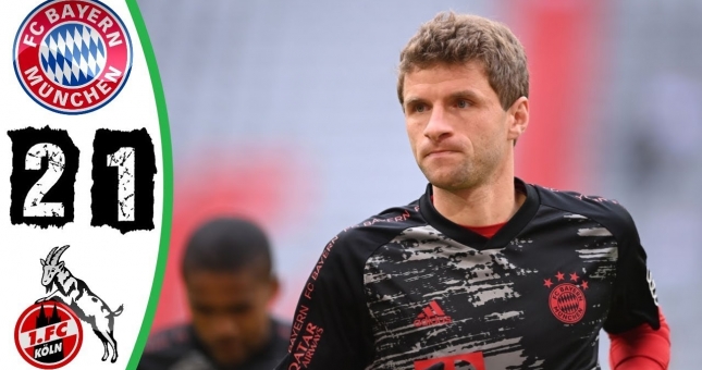 Video bàn thắng Koln 1-2 Bayern: Đẳng cấp ngôi sao