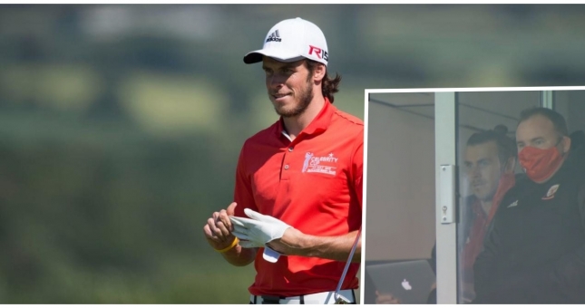 Bale bị nghi xem đánh golf trong trận Wales đấu với Mỹ