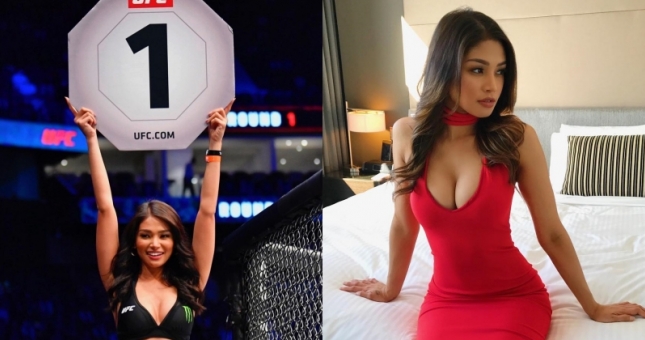 'Mãn đôi nhãn' với vẻ nóng bỏng của mỹ nhân UFC Red Dela Cruz