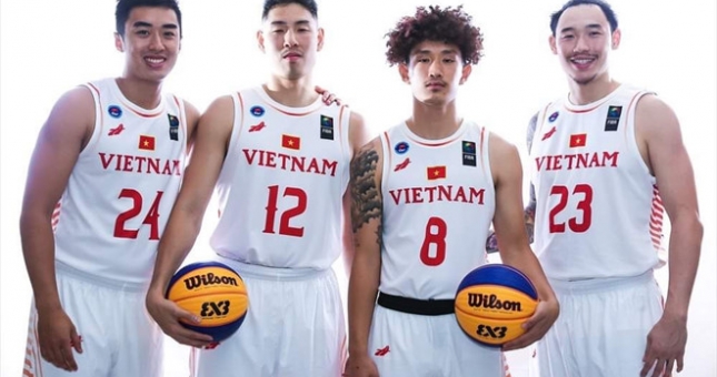 ĐT Bóng rổ nam Việt Nam công bố danh sách tham dự SEA Games