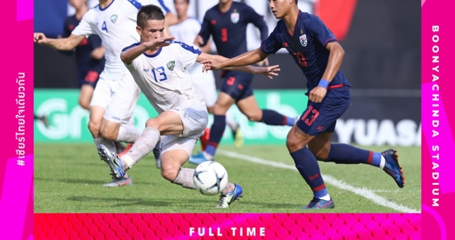 U19 Thái Lan thất bại ở trận tranh hạng ba với U19 Uzbekistan