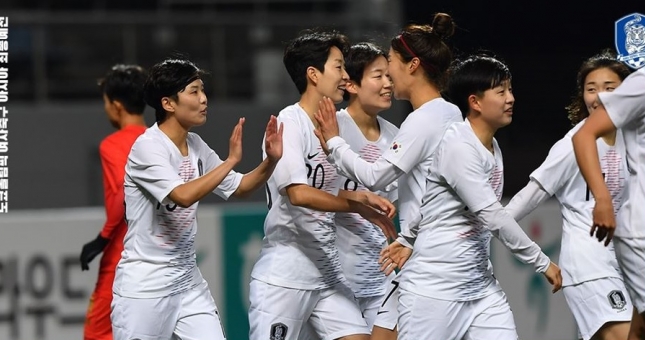 Nữ Hàn Quốc hủy diệt nữ Myanmar với tỷ số 7-0