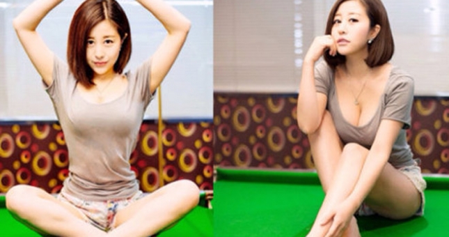 Nữ trọng tài bi-a đẹp nhất Thế giới hở táo bạo, khoe thân hình bốc lửa