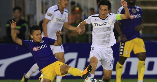 Ban huấn luyện Hà Nội FC thận trọng trước HAGL