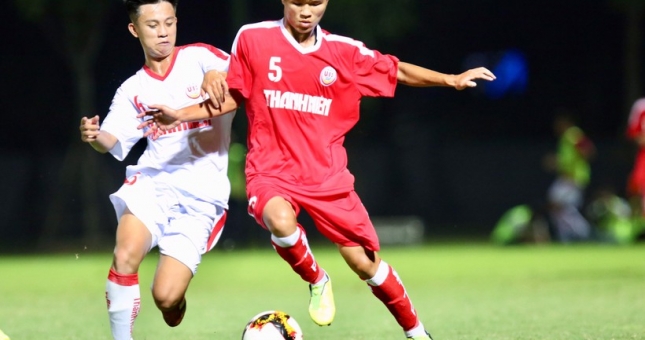 U19 PVF thị uy sức mạnh trước U19 An Giang