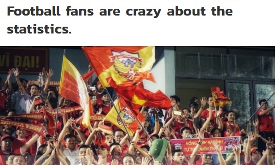 Báo Thái choáng ngợp với sự cuồng nhiệt của V-League
