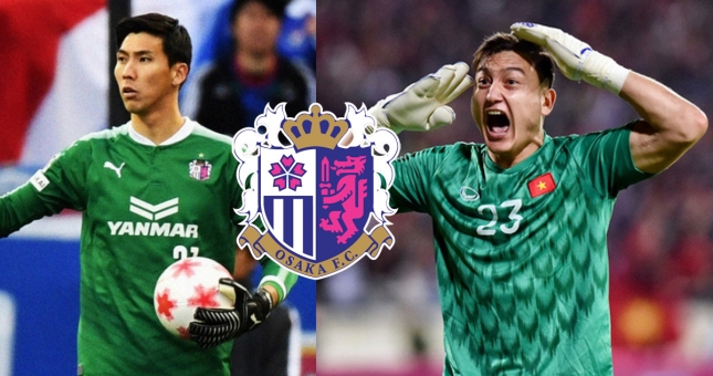 Cerezo Osaka thắng trận nhưng vẫn 'nhớ' Văn Lâm