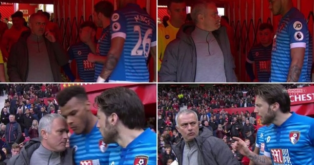 HLV Mourinho ‘dằn mặt’ cầu thủ đạp vào đầu Ibrahimovic