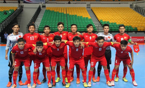 Việt Nam tái ngộ Nhật Bản tại U20 Futsal châu Á 2017