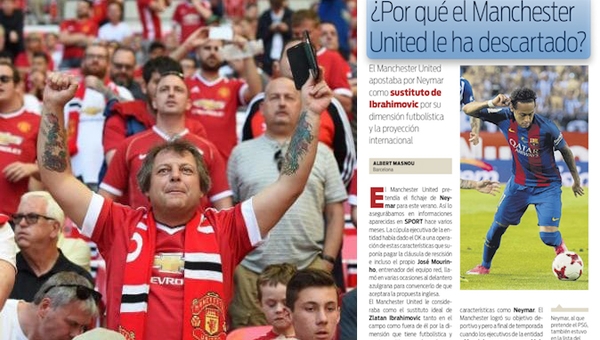 Báo Tây Ban Nha nhầm lẫn tai hại khi đăng tin về MU