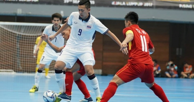 Futsal Việt Nam để thua trận 'chung kết sớm' trước Thái Lan