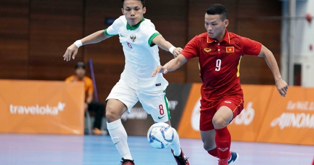 Futsal Việt Nam đả bại Trung Quốc trong trận cầu kịch tính