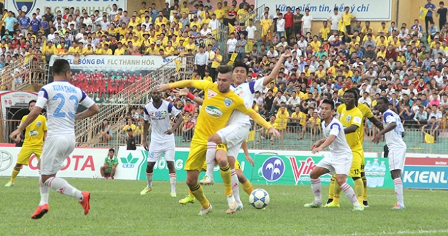 FLC Thanh Hóa giành chiến thắng kịch tính trước SLNA