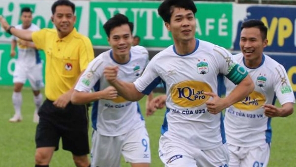 Công Phượng và Xuân Trường ghi bàn, HAGL thắng trận