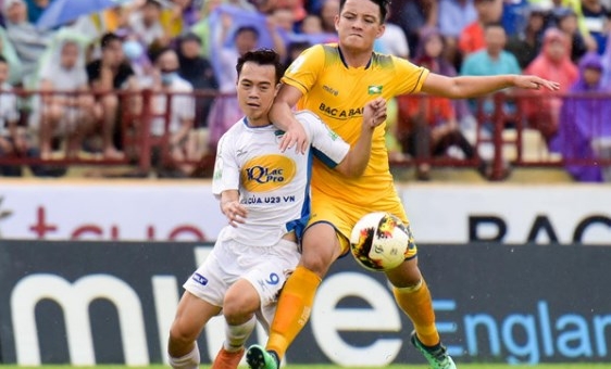 Bảng xếp hạng V-League hôm nay 21/7: HAGL thất vọng