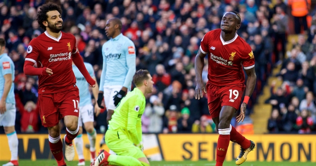 Hủy diệt West Ham, Liverpool đánh chiếm ngôi đầu