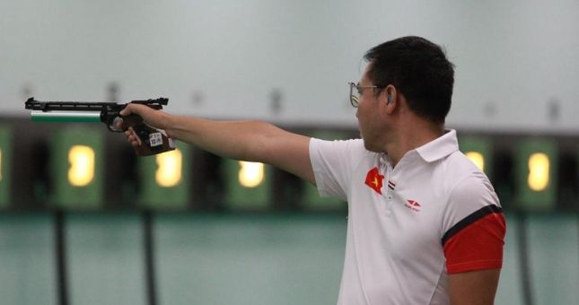Hoàng Xuân Vinh không thể vượt qua vòng loại ASIAD 2018