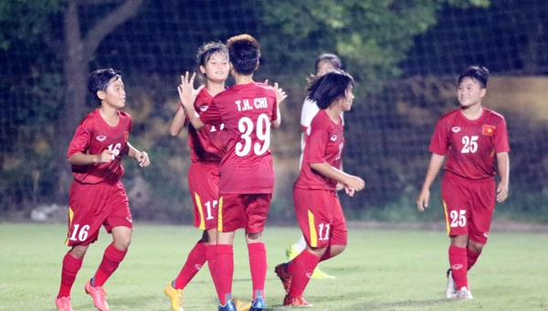 Bảng xếp hạng vòng loại U16 nữ châu Á: Việt Nam đầu bảng