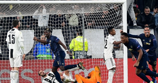 MU lội ngược dòng trước Juventus nhờ 2 bàn thắng cuối trận